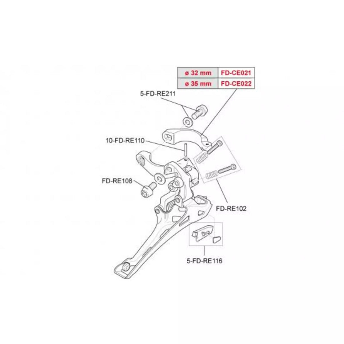 Campagnolo 35 Mm Clip