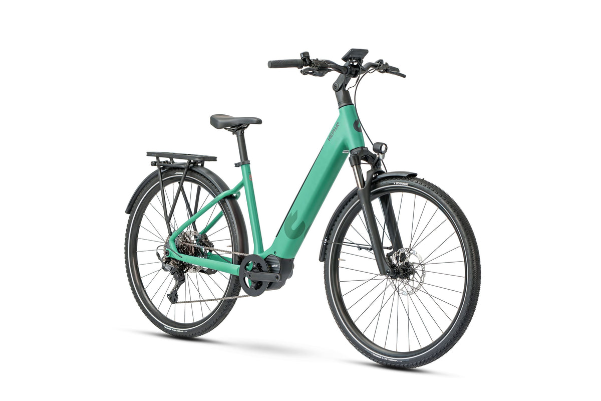 Hepha Trekking 8 Long Range Low Step – sähköpyörä, 100 Nm, 600 Wh