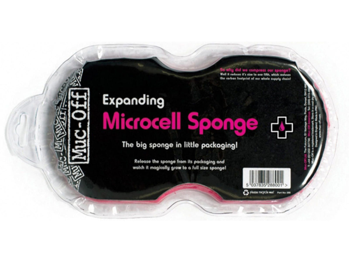 Muc-Off Expanding Microcell Sponge – pyörän puhdistussieni