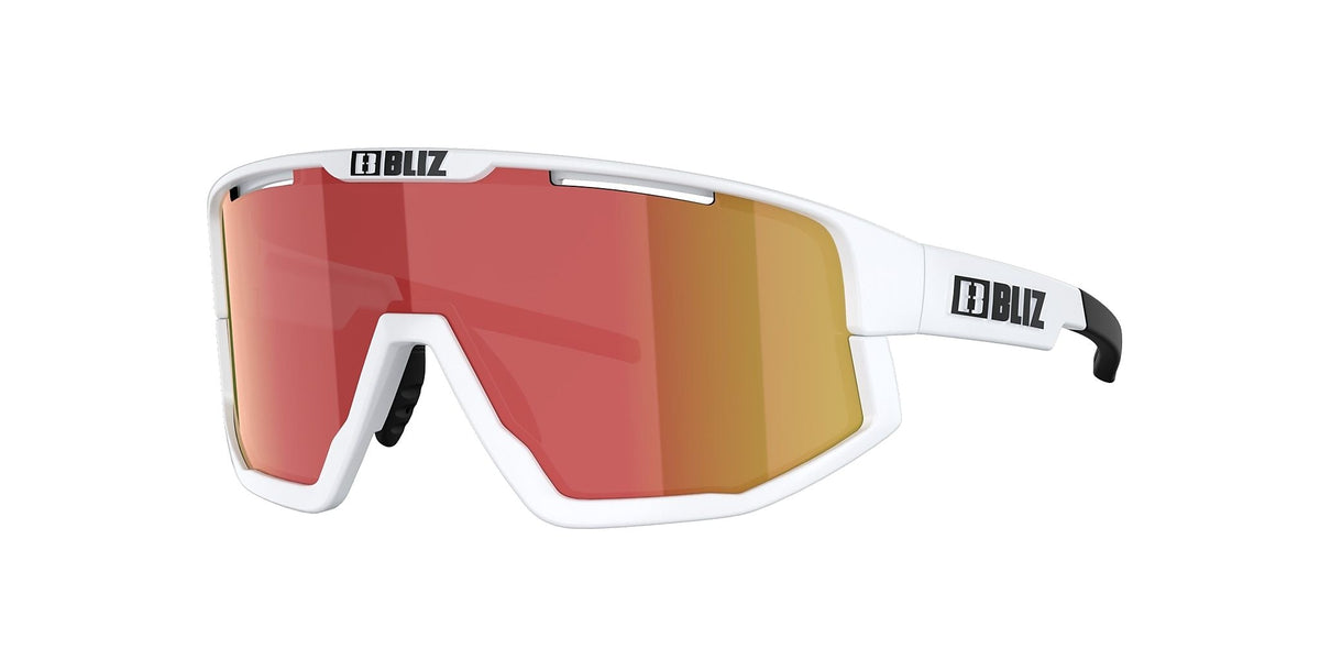 Bliz Fusion, Matt White / Smoke Red