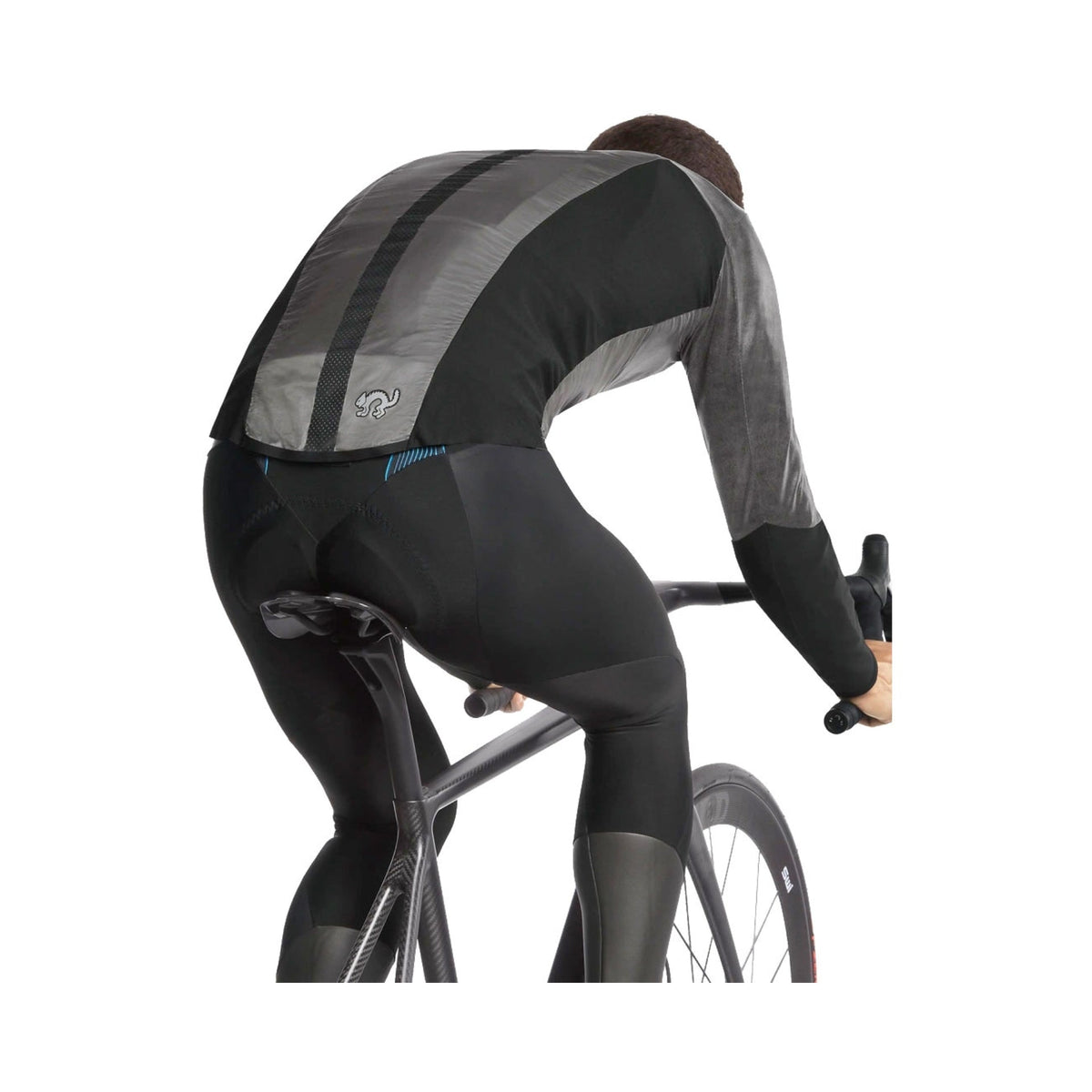 Assos Equipe RS Alleycat Clima Capsule Targa – miesten ajotakki, Silver Storm -kalvo