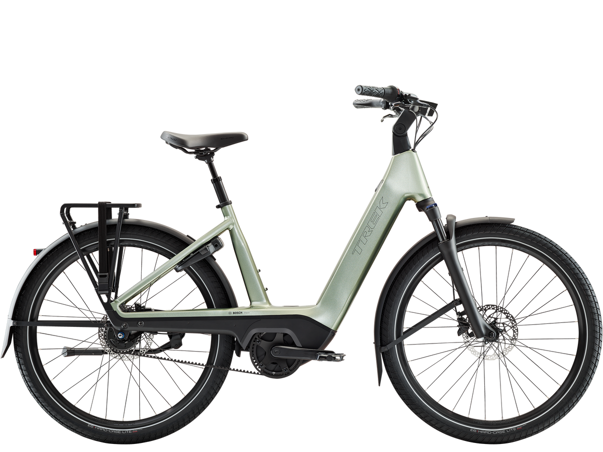 Trek Charter+ 4 Nexus 5 Belt – sähkökaupunkipyörä, 75 Nm, 540 Wh