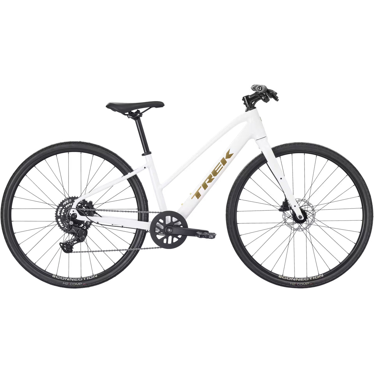 Trek FX 2 Midstep Gen 4 – hybridipyörä, matala askelkorkeus