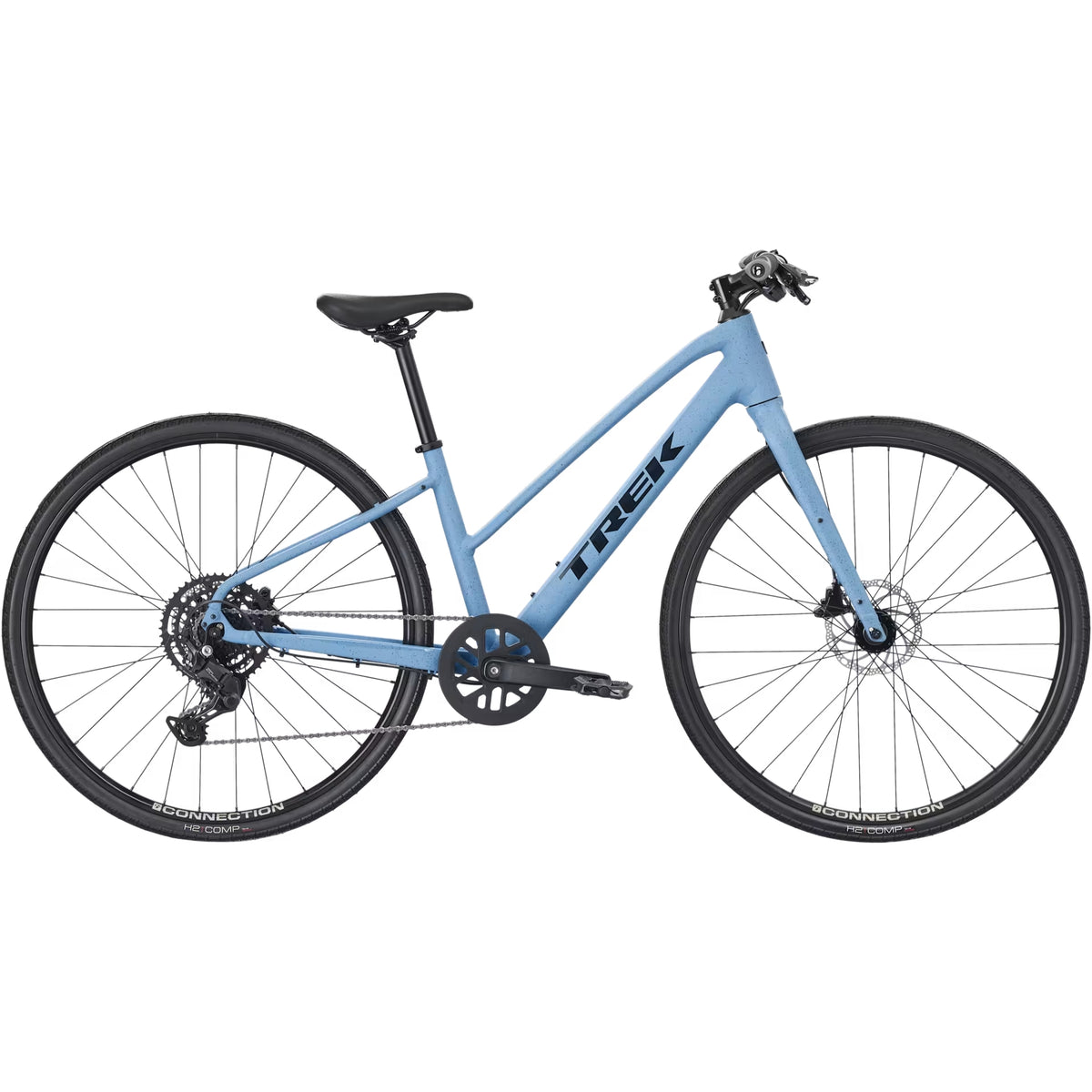 Trek FX 2 Midstep Gen 4 – hybridipyörä, matala askelkorkeus