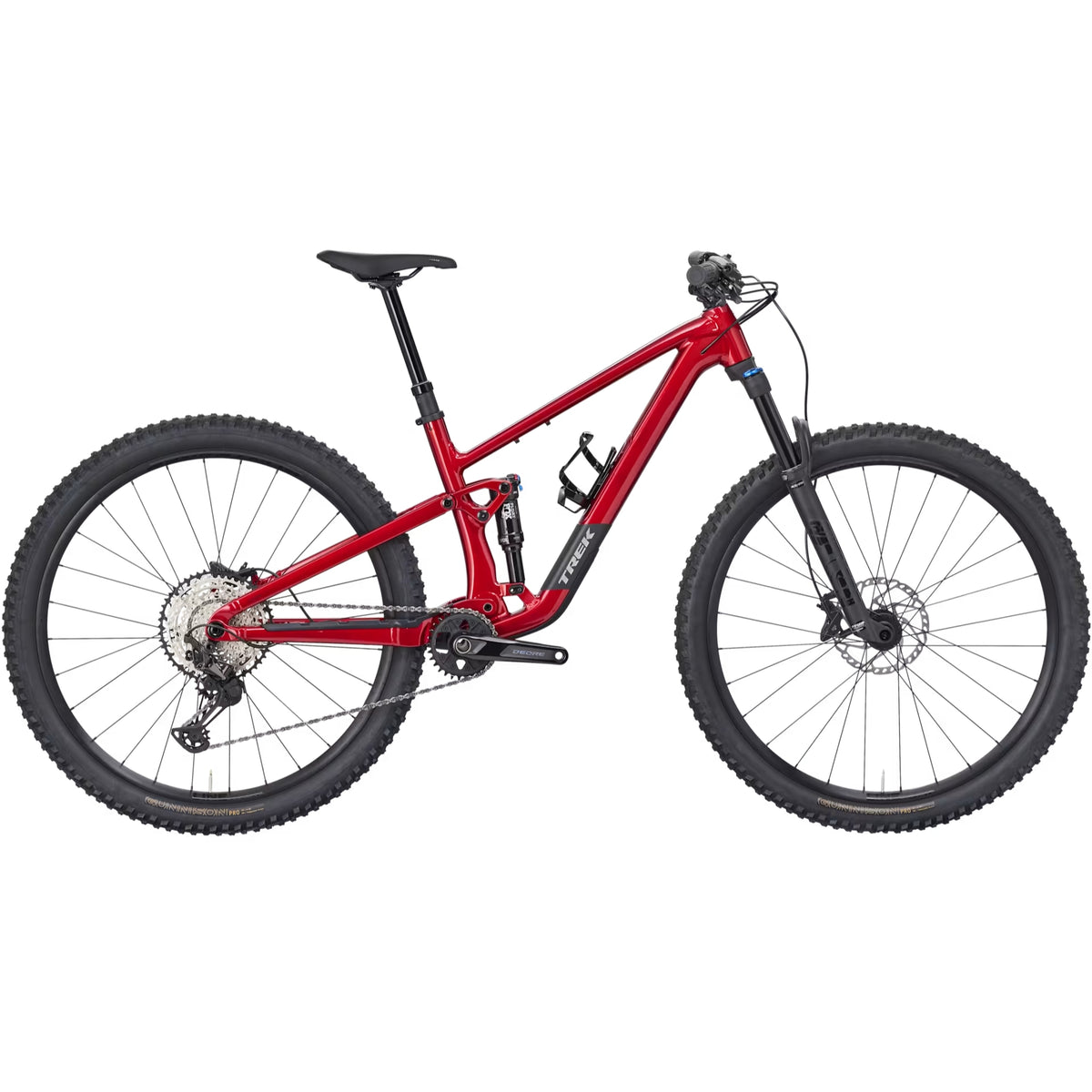Trek Top Fuel 8 Gen 4 – maastopyörä, Alpha Platinum -alumiini